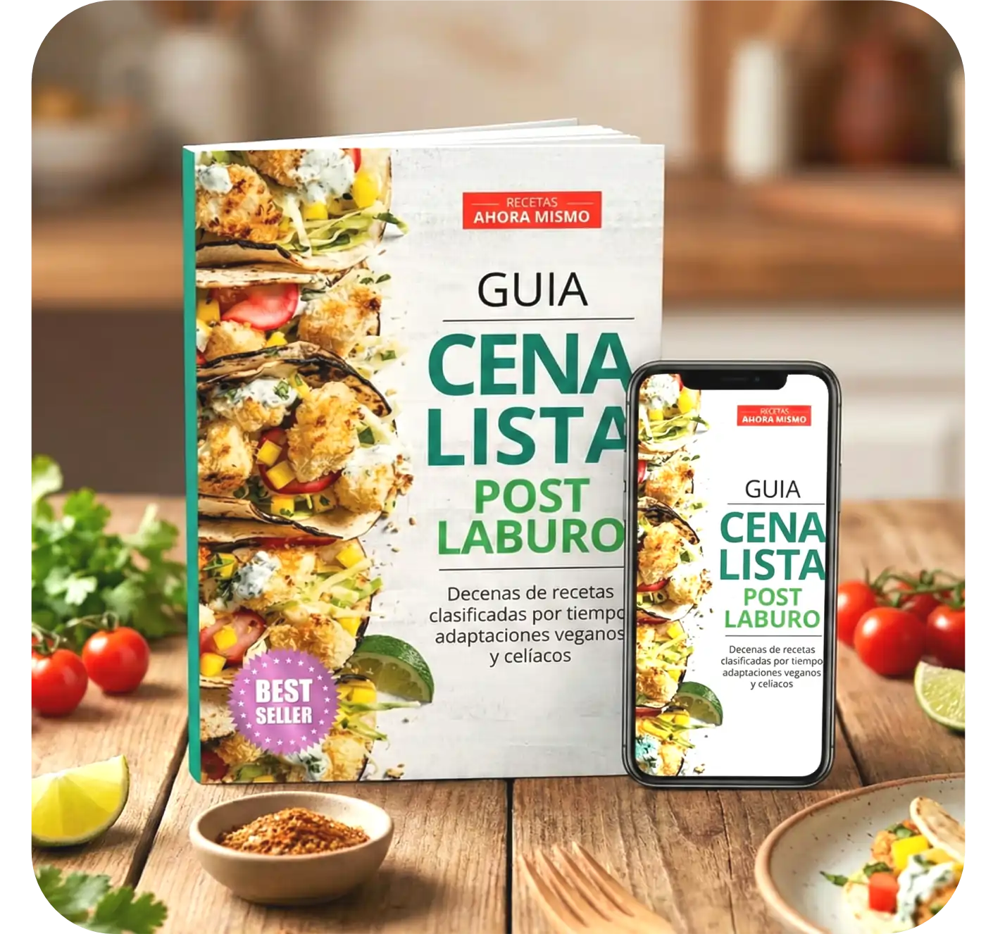 Pack CENA LISTA clasificado por TIEMPO