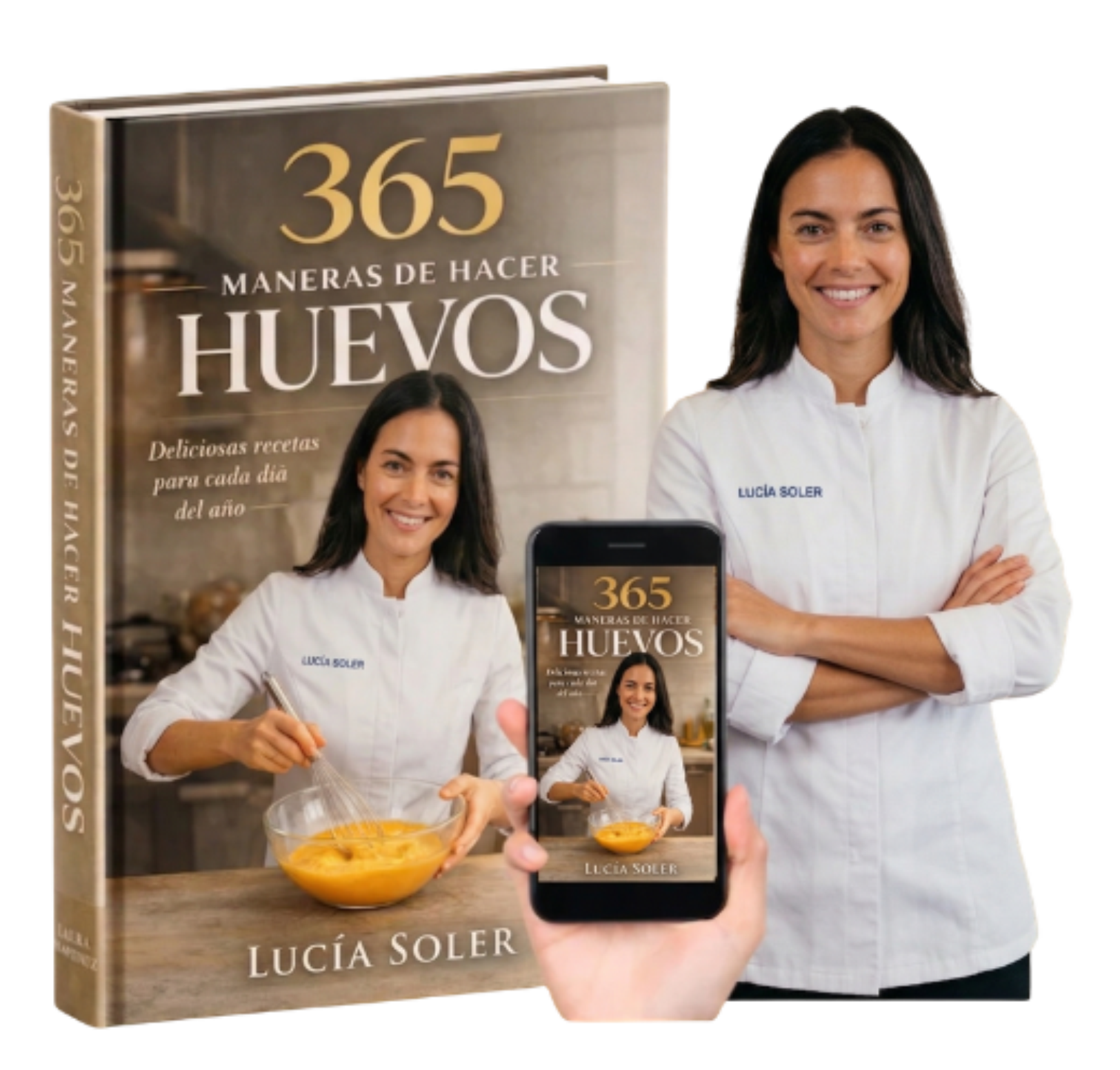 365 Recetas con Huevo + 8 BONOS | de Lucía Soler