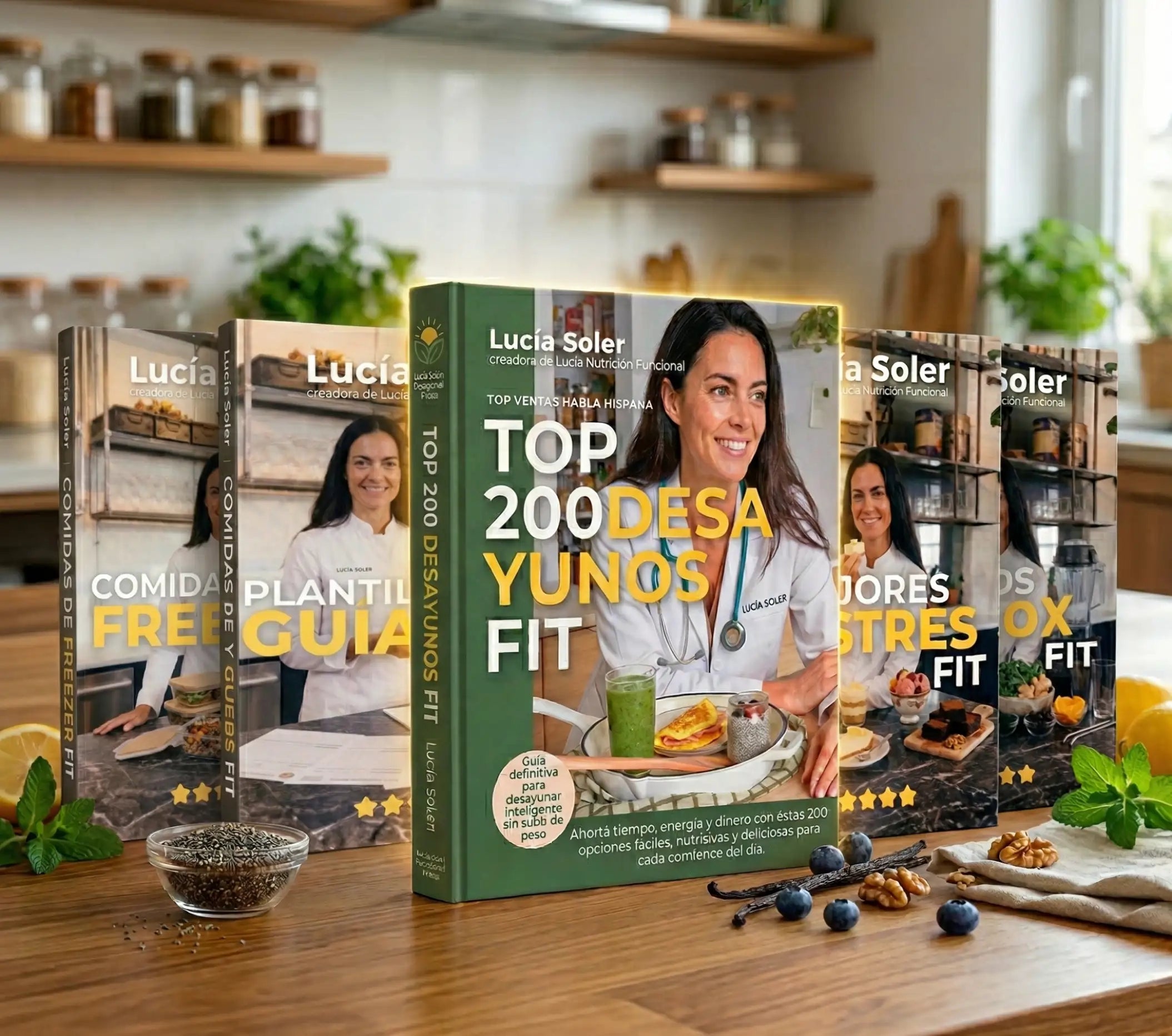 TOP 200 Desayunos FIT -350cal de Lucía Soler